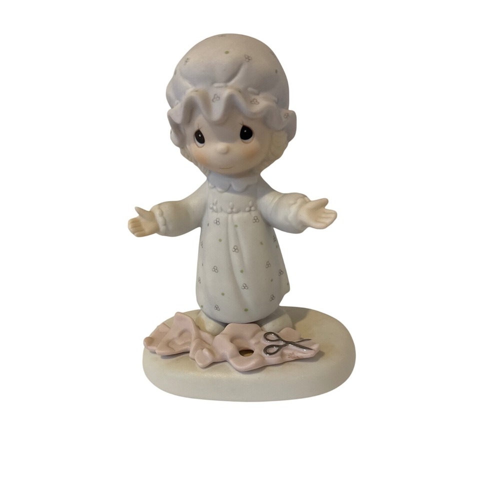 Precious Moments 1991 You Have Touched So Many Hearts Figurine 527661 Vase Mark